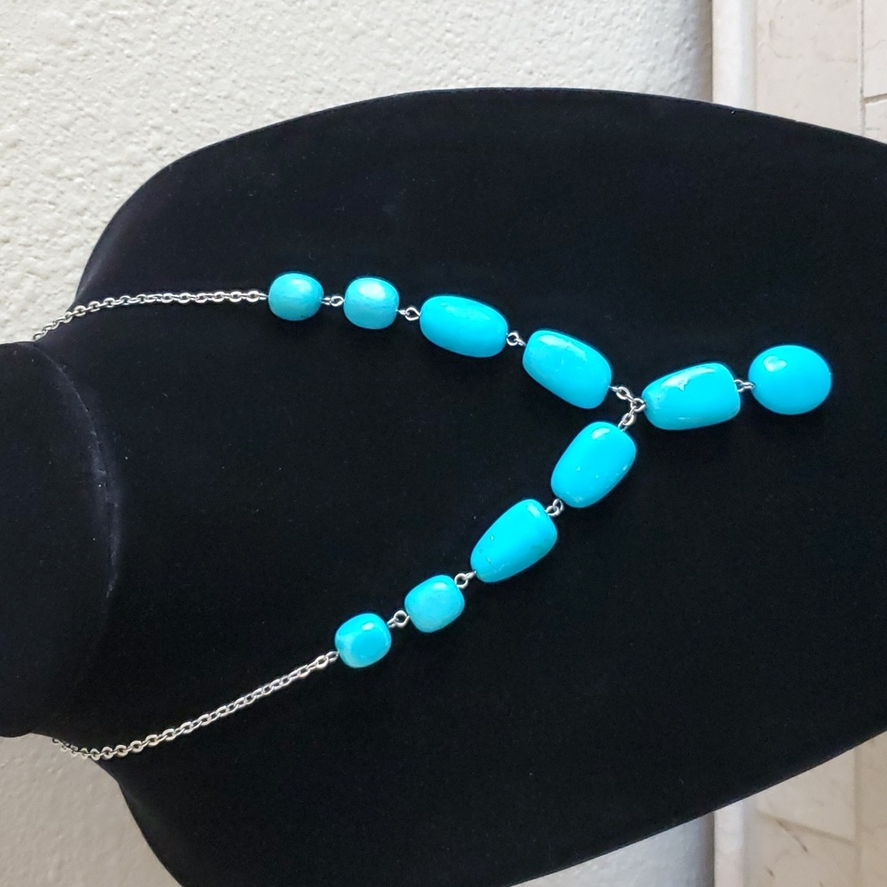 Turquoise Stone Necklace
